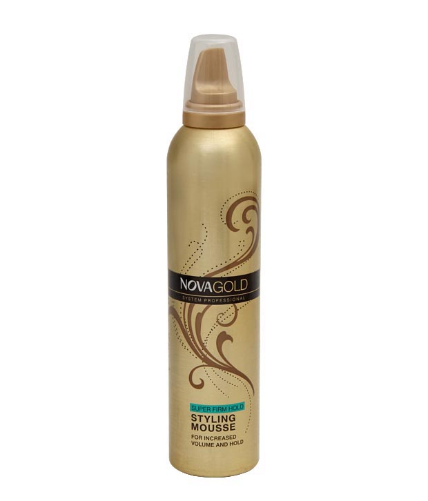 Nova Gold Styling Mousse Solid Firm Gold 300 ml