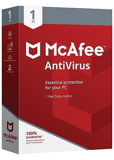 McAfee Anti Virus 1 User