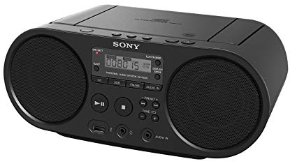 Sony CD Boombox With USB Playback ZSPS50