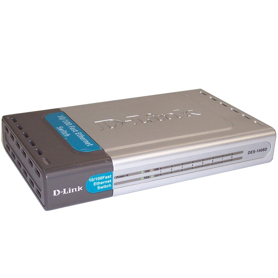 D-Link 8 Port Switch DES-1008D