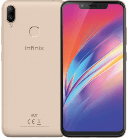 Infinix Hot 6X X623 2 GB RAM 16 GB ROM 13 MP + 2 MP Rear 5 MP Front 6.2 Inches - Gold