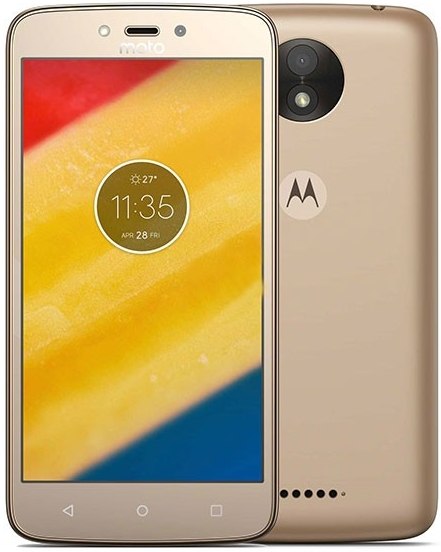 Motorola Moto C Plus XT1723 1 GB RAM 16 GB ROM 8 MP Rear 2 MP Front 5 Inches - Gold - Dual SIM