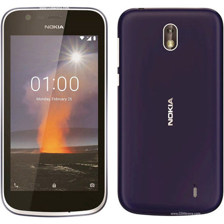 Nokia 1 TA-1047 DS 1 GB RAM 8 GB ROM 5 MP Rear 2 MP Front 4.5 Inches - Dark Blue