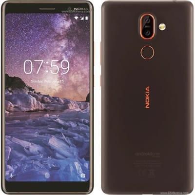 Nokia 7 Plus TA-1046 DS 4 GB RAM 64 GB ROM 12 MP + 13 MP Rear 16 MP Front 6 Inches - Black - Dual SIM