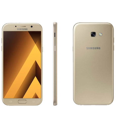 Samsung Galaxy A7 2017 A720F 3 GB RAM 32 GB ROM 16 MP Rear 16 MP Front 5.7 Inches - Gold - Dual SIM