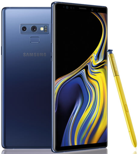 Samsung Galaxy Note 9 N960 8 GB RAM 512 GB ROM 12 MP + 12 MP Rear 8 MP Front 6.4 Inches - Blue - Dual SIM