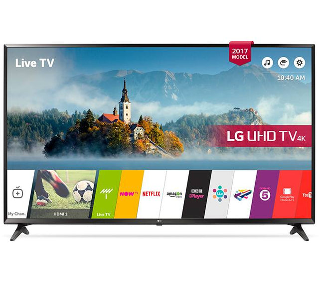 LG LED 4K Smart Ultra HD TV 60 Inches 60UJ630