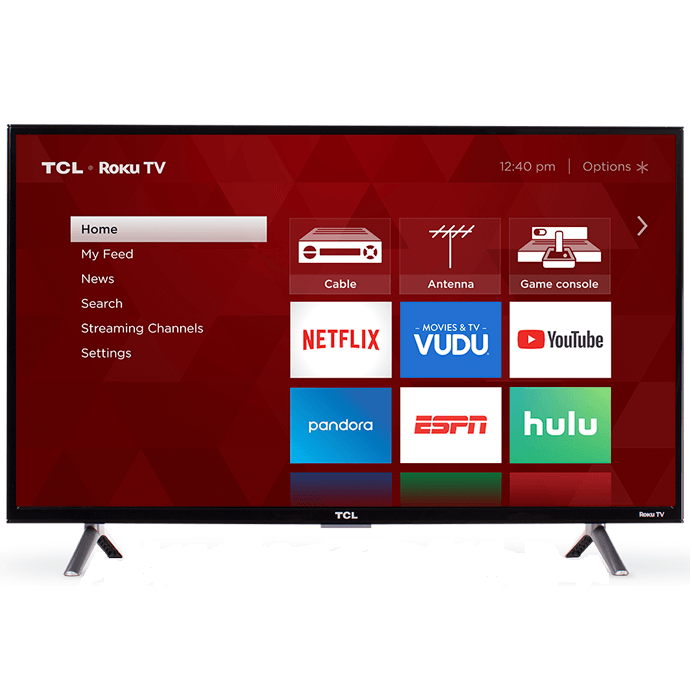 TCL LED Smart Full HD TV 32 Inches + Full keyboard Remote 32S6