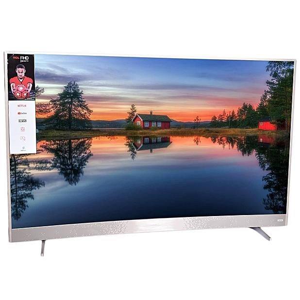 TCL LED 4K Curved Smart Ultra HD TV 55 Inches 55P3US