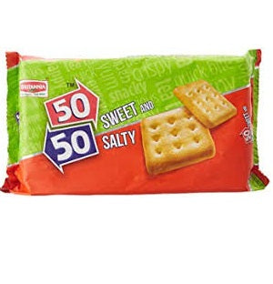 Britannia 50 Sweet & 50 Salty Crackers 50 g