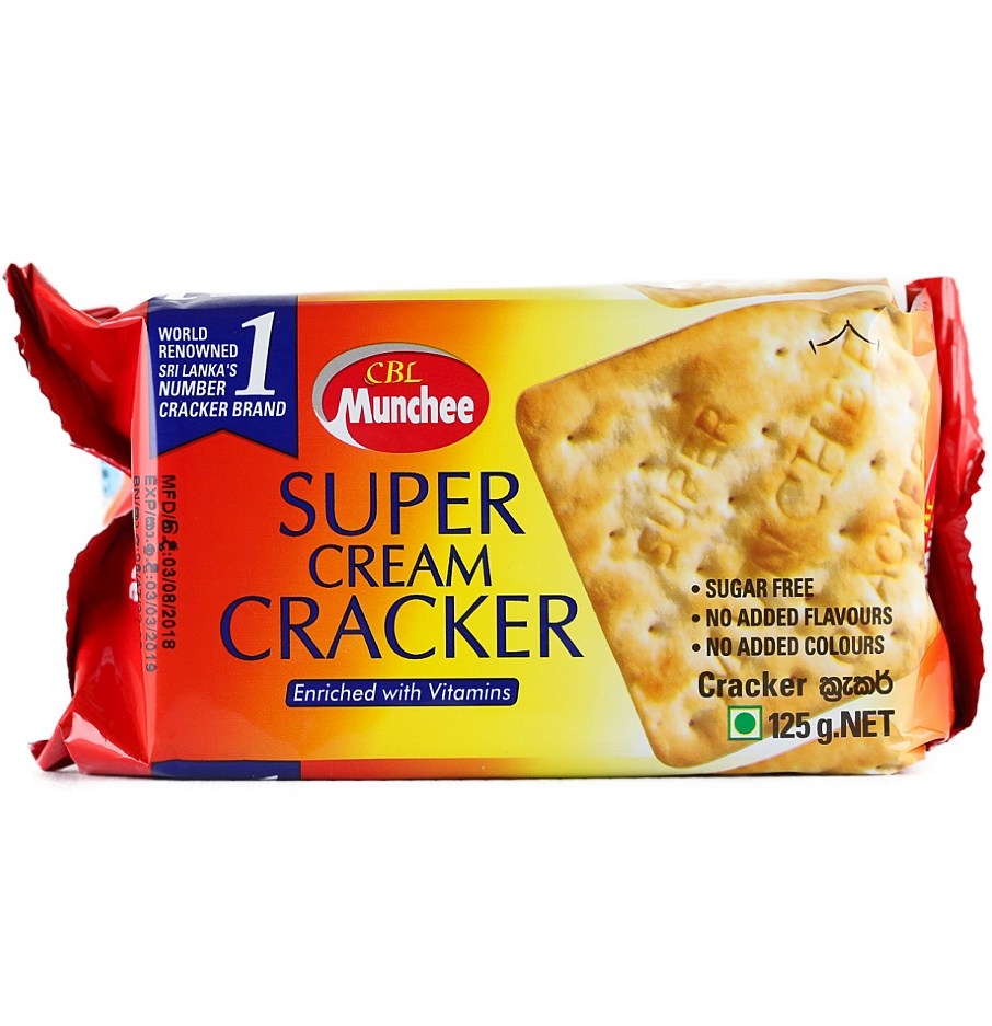 CBL Munchee Super Cream Crackers 125 g