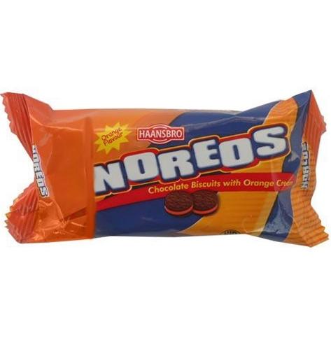 Haansbro Noreos Chocolate Biscuit With Orange Cream 60 g