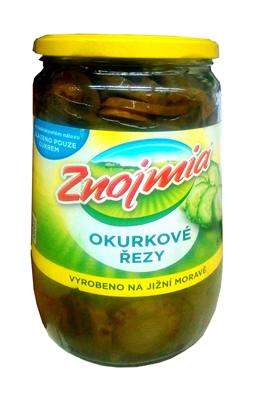 Znoimia Sweet & Spicy Sliced Gherkins 650 g