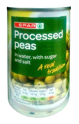 Spar Processed Peas 300 g