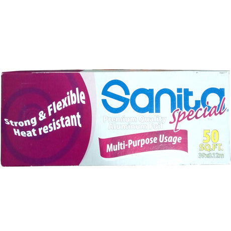 Sanita Special Aluminium Foil Multi-Purpose Usage 50 Sq Ft 39 x 0.12 m