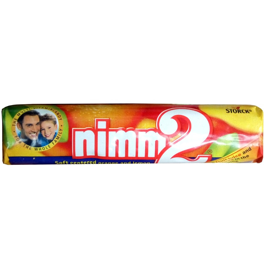 Storck Nimm 2 Soft Centre Orange & Lemon Candies With Vitamins 50 g