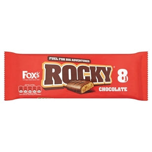 Fox's Rocky Chunky Chocolate Covered Crunchy Biscuits Bar 159 g x8