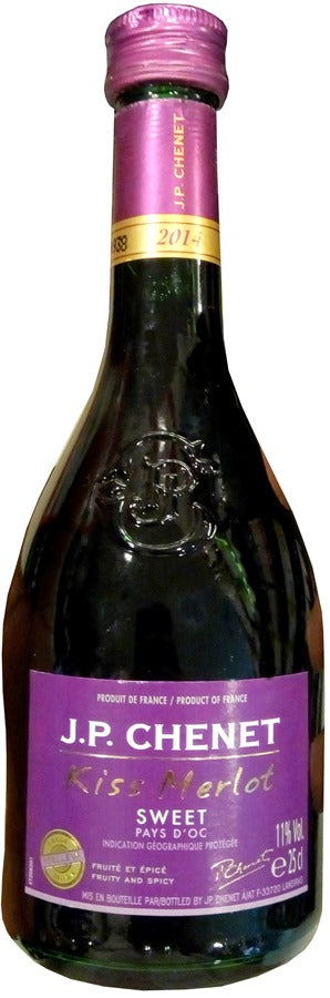 J.P. Chenet Kiss Merlot Sweet Red Wine 25 cl