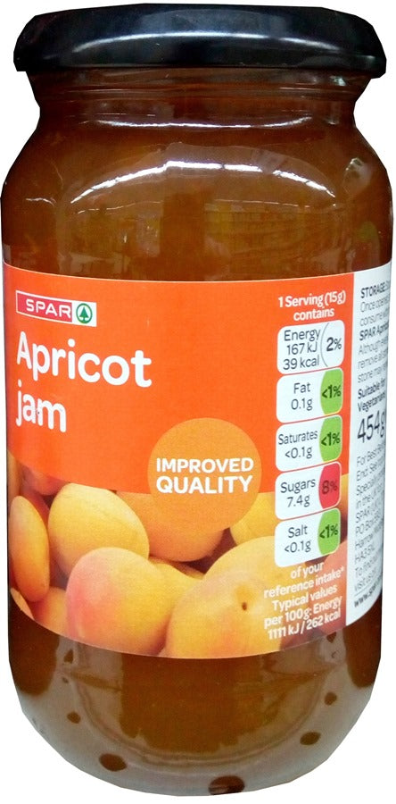 Spar Jam Apricot 454 g