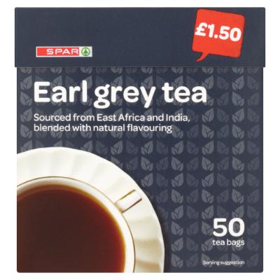 Spar Earl Grey Tea 125 g x50