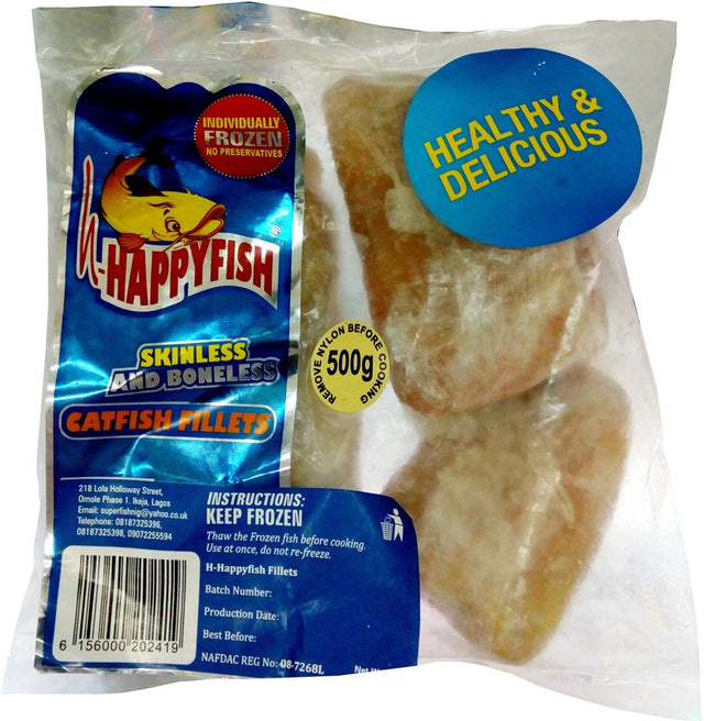 H-HappyFish Catfish Fillet 500 g