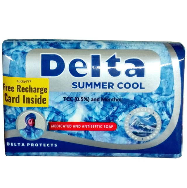 Delta Summer Cool Medicated & Antiseptic Soap 70 g