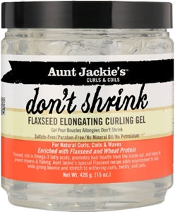 Aunt Jackie's Don't Shrink Flaxseed Elongating Curling Gel 426 g