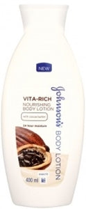 Johnson's Vita-Rich Nourishing Body Lotion With Cocoa Butter 400 ml