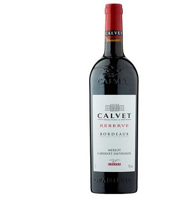 Calvet Reserve Bordeaux Merlot Cabernet Sauvignon 75 cl