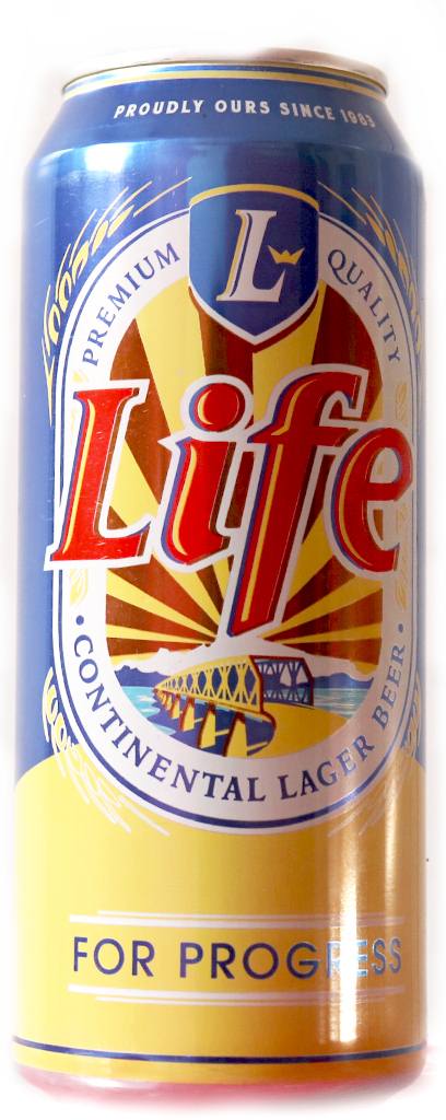 Life Continental Lager Beer Can 50 cl x6