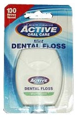 Beauty Formulas Active Dental Floss Mint Waxed