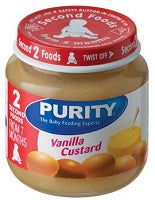 Purity Vanilla Custard 7 Months+ 125 ml