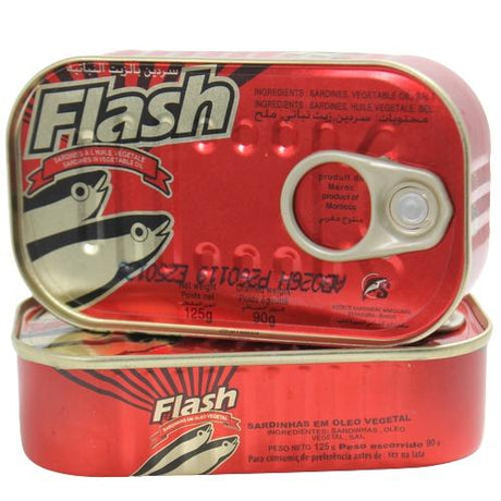 Flash Sardines In Spiced Oil 125 g