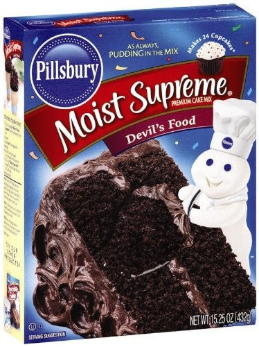 Pillsbury Moist Supreme Cake Mix Devil's Food 432 g
