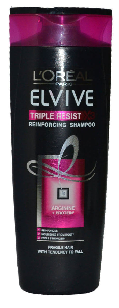 L'Oreal Elvive Shampoo Triple Resist 400 ml