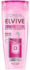 L'Oreal Elvive Shampoo Nutri-Gloss Light Citrus With Pearl 400 ml