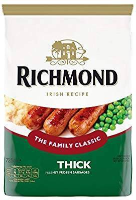 Richmond Thick Sausages 725 g