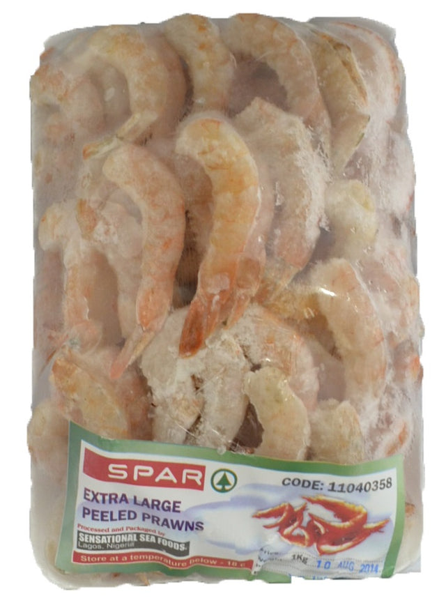 Extra Large Peeled Prawns ~500 g