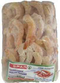 Extra Large Peeled Prawns ~1 kg