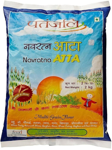 Patanjali Navratan Atta Multi-Grain Flour 5 kg