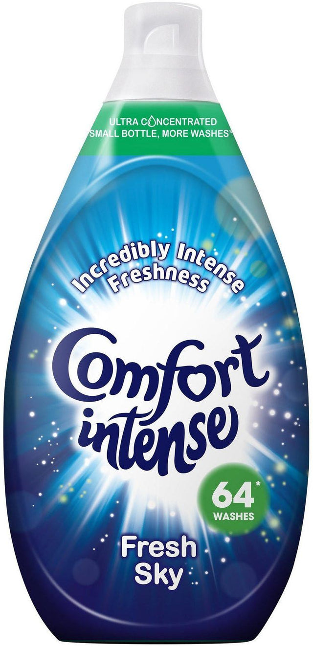 Comfort Intense Fabric Conditioner Fresh Sky 64 Washes 960 ml