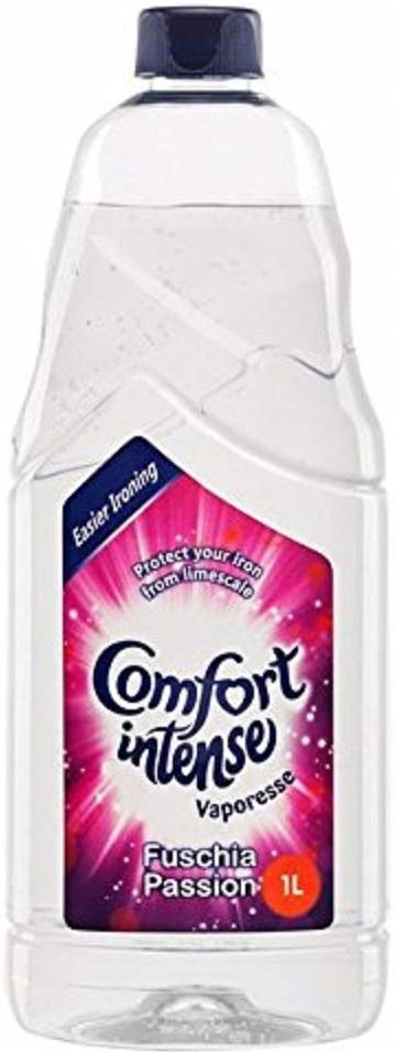 Comfort Intense Fabric Conditioner Vaporesse Easier Ironing Fuchsia Passion 1 L