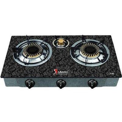 Saisho Table Top Glass Cooker 3 Burner S306