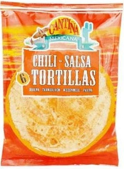 Cantina Mexicana Chili Salsa Tortillas x6 240 g