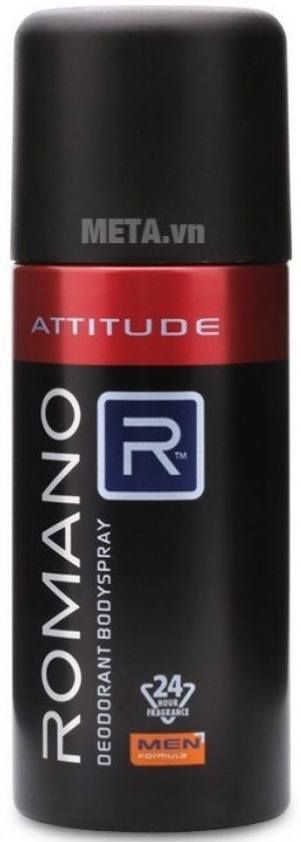 Romano Deodorant Body Spray Attitude For Men 150 ml (PROMO)