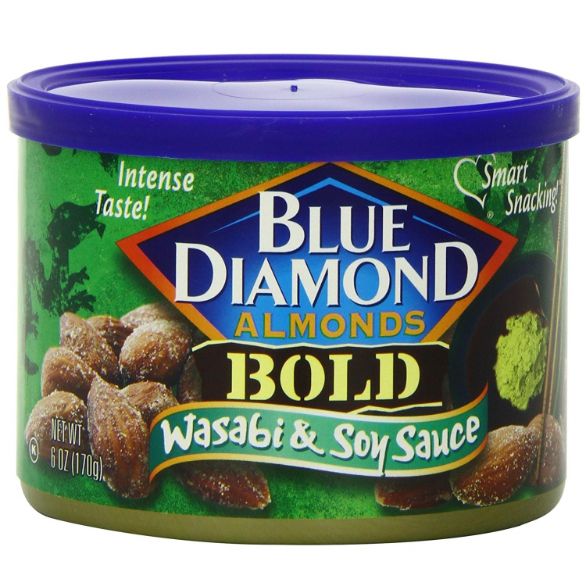 Blue Diamond Almonds Bold Wasabi & Soy Sauce Flavoured 170 g