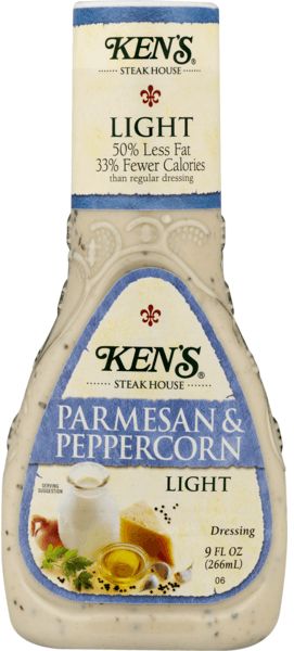 Ken's Steak House Parmesan & Peppercorn Light Dressing 266 ml