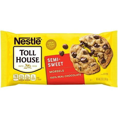 Toll House Semi-Sweet Morsels 100 Percent Real Chocolate 340 g