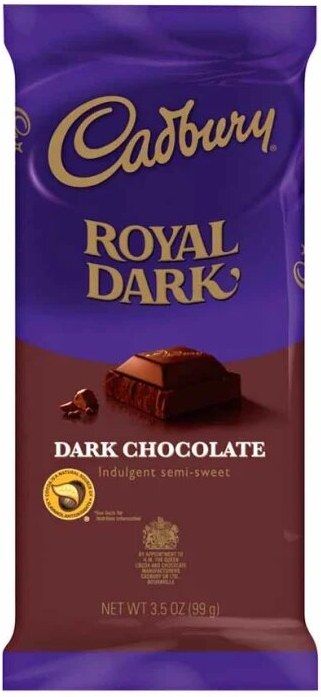 Royal Dark Chocolate Indulgent Semi-Sweet 99 g