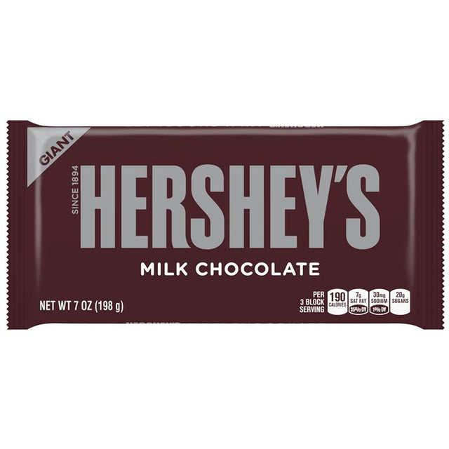 Hershey's Giant Milk Chocolate 198 g